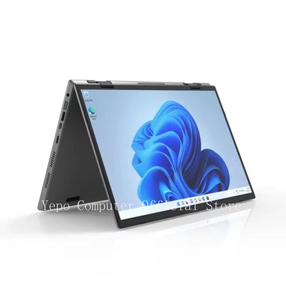 Sales King Laptops 360° Flip Fold 2-In-1  N95 Windows11 HD 14-Inch 2.2K Touch Screen 16GB RAM 1TB SSD Pad and Notebooks