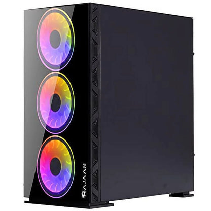 Breeze PRO Gaming Desktop Tower PC with 24 Inch Gaming Monitor - Intel Core I5-10400F Processor Upto 4.30 Ghz, 16GB DDR4 RAM, 512GB SSD, Geforce GTX 1650 4GB, Windows 11 Pro